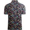 imageAlex Vando Mens Hawaiian Golf Shirt Moisture Wicking Digital Print Golf Shirts for MenBlack Drinking