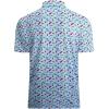 imageAlex Vando Mens Hawaiian Golf Shirt Moisture Wicking Digital Print Golf Shirts for MenBlue Surfboard