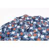 imageAlex Vando Mens Hawaiian Golf Shirt Moisture Wicking Digital Print Golf Shirts for MenDustyblue Pumpkin