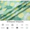 imageAlex Vando Mens Hawaiian Golf Shirt Moisture Wicking Digital Print Golf Shirts for MenGreen Lemon