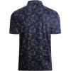 imageAlex Vando Mens Hawaiian Golf Shirt Moisture Wicking Digital Print Golf Shirts for MenNavy Christmas Ball