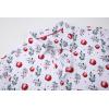 imageAlex Vando Mens Hawaiian Golf Shirt Moisture Wicking Digital Print Golf Shirts for MenWhite Christmas Ball
