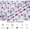 imageAlex Vando Mens Hawaiian Golf Shirt Moisture Wicking Digital Print Golf Shirts for MenWhite Christmas Ball