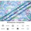 imageAlex Vando Mens Hawaiian Golf Shirt Moisture Wicking Digital Print Golf Shirts for MenWhite Palm Leaf