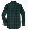 imageAlex Vando Mens Button Down Shirts Flannel Shirt Long SleeveGreenBlack