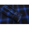 imageAlex Vando Mens Button Down Shirts Flannel Shirt Long SleeveNavyRoyal
