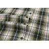 imageAlex Vando Mens Button Down Shirts Flannel Shirt Long SleeveRhinestone GreenBlack