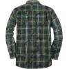 imageAlex Vando Mens Button Down Shirts Flannel Shirt Long SleeveSnow Green