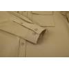 imageAlex Vando Mens Button Down Shirts Two Pockets Long Sleeve Casual Dress Shirt for MenKhaki