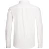 imageAlex Vando Mens Button Down Shirts Two Pockets Long Sleeve Casual Dress Shirt for MenWhite
