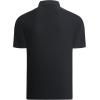 imageAlex Vando Mens Pique Golf Shirt Seamless Collar MoistureWicking Short Sleeve Dynamic Polo Shirts for MenBlack