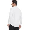 imageAlex Vando Mens Dress Shirt Wrinkle Free Regular Fit 4Way Stretch Button Down ShirtsHidden White