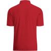 imageAlex Vando Mens Polo Shirts Short Sleeve Regular Fit Fashion Designed ShirtRed Jacquard