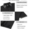 imageAlex Vando Mens Golf Shirts Moisture Wicking QuickDry Short Sleeve Fashion Designed Polo Shirts for MenBlack