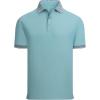 imageAlex Vando Mens Golf Shirts Moisture Wicking QuickDry Short Sleeve Fashion Designed Polo Shirts for MenBlue