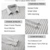 imageAlex Vando Mens Linen Long Sleeve Casual Button Down Shirt for Men Beach Wedding ShirtsGrey