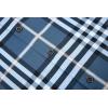 imageAlex Vando Mens Print Plaid Button Down Shirts Wrinkle Free 4Way Stretch Casual Dress Shirt for Men29 DustyblueWhite