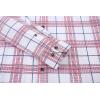 imageAlex Vando Mens Print Plaid Button Down Shirts Wrinkle Free 4Way Stretch Casual Dress Shirt for Men31 WhiteRed