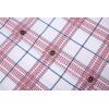imageAlex Vando Mens Print Plaid Button Down Shirts Wrinkle Free 4Way Stretch Casual Dress Shirt for Men31 WhiteRed