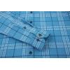 imageAlex Vando Mens Print Plaid Button Down Shirts Wrinkle Free 4Way Stretch Casual Dress Shirt for Men33 Blue