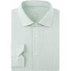 imageAlex Vando Mens Stripe Dress Shirt FastDrying Easy Care Long Sleeve Regular Fit Button Down ShirtsGreen