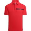 imageAlex Vando Mens Golf Shirt Moisture Wicking Performance ampamp Polished Style Polo Shirts for MenRed Pique