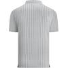 image:imageAlex Vando Mens Check Print Golf Shirt Cooling Stretch Short Sleeve Shirt for Golf Work amp CasualGrey Twill Check