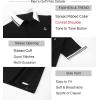 image:imageAlex Vando Mens Golf Polo Shirt Short Sleeve  Performance Stretch Nylon Pique Polo Shirts for Golf Sports amp Casual WearBlack