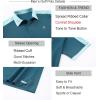 image:imageAlex Vando Mens Golf Polo Shirt Short Sleeve  Performance Stretch Nylon Pique Polo Shirts for Golf Sports amp Casual WearTeal