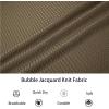image:imageAlex Vando Mens Jacquard Knit Button Down Shirts Breathable Stretch Business Casual Short Sleeve ShirtCoffee