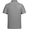 image:imageAlex Vando Mens Jacquard Knit Button Down Shirts Breathable Stretch Business Casual Short Sleeve ShirtGrey