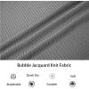 image:imageAlex Vando Mens Jacquard Knit Button Down Shirts Breathable Stretch Business Casual Short Sleeve ShirtGrey