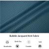 image:imageAlex Vando Mens Jacquard Knit Button Down Shirts Breathable Stretch Business Casual Short Sleeve ShirtTeal