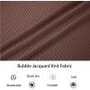 image:imageAlex Vando Mens Jacquard Knit Button Down Shirts Breathable Stretch Business Casual Short Sleeve ShirtWine