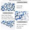 image:imageAlex Vando Mens Lace Shirt Short Sleeve SeeThrough Pattern Summer Beach Button Down ShirtBlue Wave
