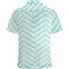 image:imageAlex Vando Mens Lace Shirt Short Sleeve SeeThrough Pattern Summer Beach Button Down ShirtGreen Herringbone
