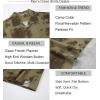 image:imageAlex Vando Mens Linen Blend Print Shirt Camp Collar Short Sleeve Beach Button Down Shirts MenKhaki W Brown Flower