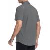 image:imageAlex Vando Mens Print Button Down Shirts Short Sleeve Business Casual Dress ShirtBlack Diamond
