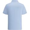 image:imageAlex Vando Mens Print Button Down Shirts Short Sleeve Business Casual Dress ShirtBlue Check