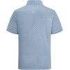 image:imageAlex Vando Mens Print Button Down Shirts Short Sleeve Business Casual Dress ShirtWhite Flower