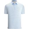 image:imageAlex Vando Mens Check Print Golf Shirt Cooling Stretch Short Sleeve Shirt for Golf Work amp CasualBlue Dots Check