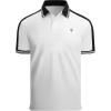 image:imageAlex Vando Mens Golf Polo Shirt Short Sleeve  Performance Stretch Nylon Pique Polo Shirts for Golf Sports amp Casual WearWhite