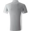 image:imageAlex Vando Mens Golf Polo Shirt Athletic Zip Up Short Sleeve Quick Dry Performance ShirtLt Grey