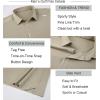 image:imageAlex Vando Mens Golf Shirts Moisture Wicking QuickDry Short Sleeve Performance Dry Fit Active Men Polo ShirtsKhaki