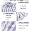 image:imageAlex Vando Mens Linen Short Sleeve Casual Button Down Shirt for Men Beach Wedding ShirtsBlueyellow