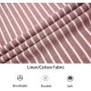 image:imageAlex Vando Mens Linen Short Sleeve Casual Button Down Shirt for Men Beach Wedding ShirtsBurgundy