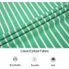 image:imageAlex Vando Mens Linen Short Sleeve Casual Button Down Shirt for Men Beach Wedding ShirtsGreen