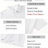 image:imageAlex Vando Mens Printed Golf Shirt Cooling Performance Short Sleeve Stretch Dress Polo Shirts MenPink Flower