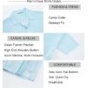 image:imageAlex Vando Mens Waffle Knit 2Piece Set Short Sleeve Camp Collar Shirt amp Drawstring Shorts Casual Summer OutfitBlue Line
