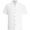 image:imageAlex Vando Mens Waffle Knit 2Piece Set Short Sleeve Camp Collar Shirt amp Drawstring Shorts Casual Summer OutfitWhite